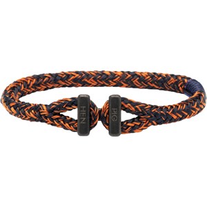 Pig & Hen - Rope Bracelets - Navy Maple Orange | Black Icy Ike